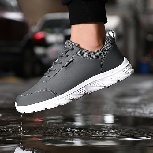 38 46 Men s Ultra light Large size Scrub Leather Surface Low cost