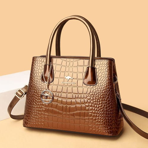 Crocodile designer deals handbags