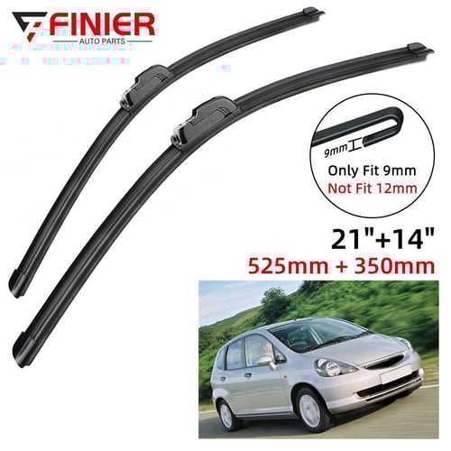 Honda fit windshield wiper size deals