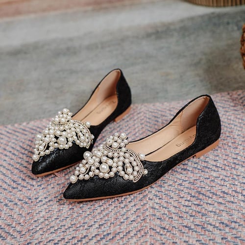 Designer flat wedding shoes deals