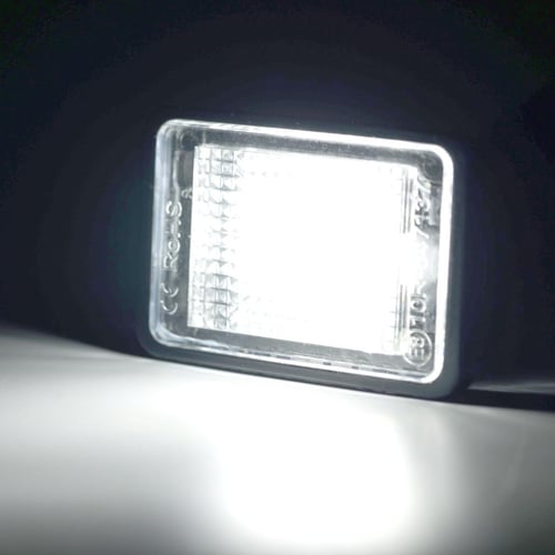 Xenon number top plate lights