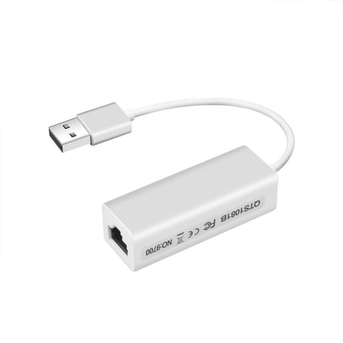 Super High Speed Usb2.0 Male To RJ45 Female Lan Adapter 10mbps