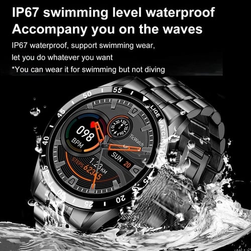 Mens fitbit watch best sale waterproof