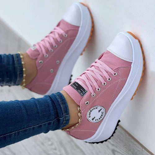 Latest canvas shoes for ladies store