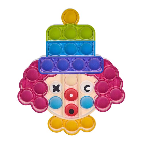 Clown stress toy clearance