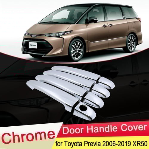 for Toyota Previa Tarago Estima Aeras XR50 2006 Chrome Door