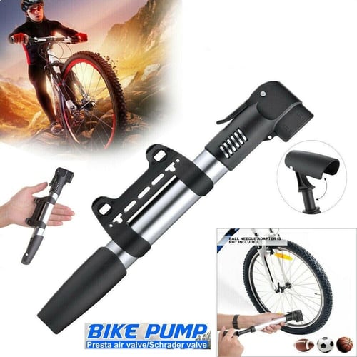 Manual bike pump clearance