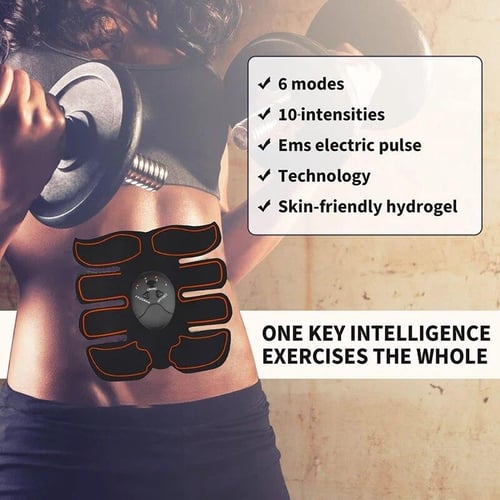 Electrical hip and ab muscle stimulator top