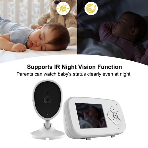 Wireless baby top monitor camera