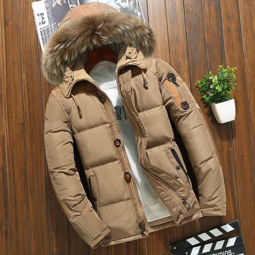 Mens duck down winter coats discount