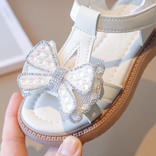 Cute rhinestone hot sale sandals
