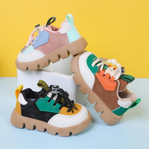 Sneakers for Kids Boys Girls Children s High Quality Velcro Sport