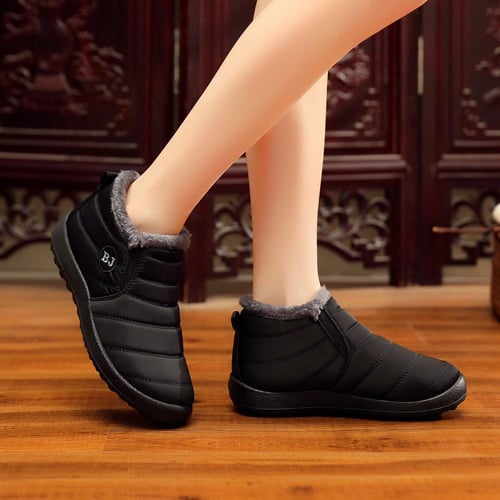 Flat velvet boots cheap