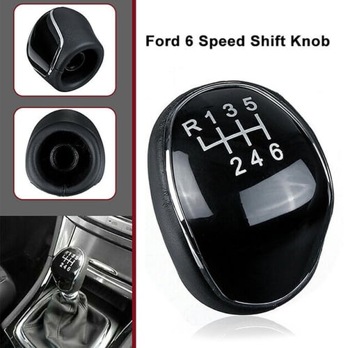 6 Speed Car Shift Gear Knob Fit For Ford Focus SMaPcs Mk4 SMax CMax