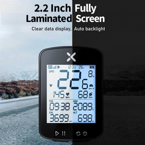 Mileometer top for bike