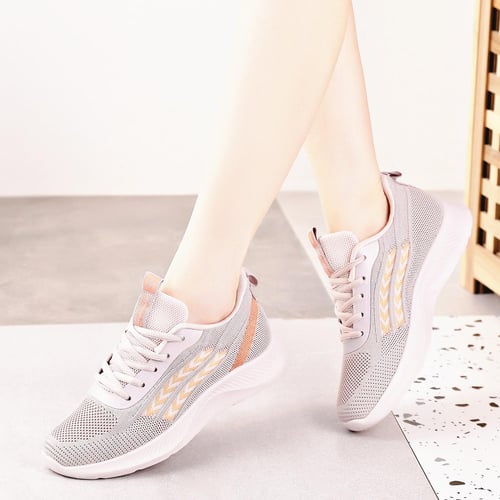 Comfortable flat clearance bottom breathable shoes