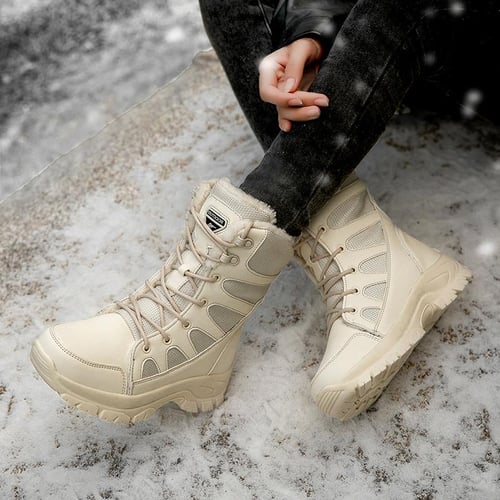 TUINANLE Men Boots Special Force Leather Waterproof Desert Boot Combat Ankle Boot Men s Winter Shoes buy TUINANLE Men Boots Special Force Leather