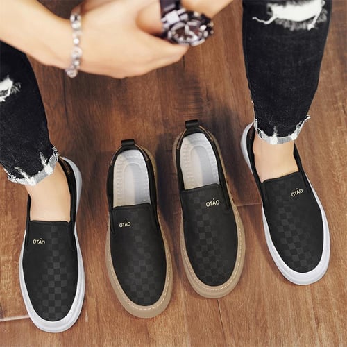Canvas store driving shoes