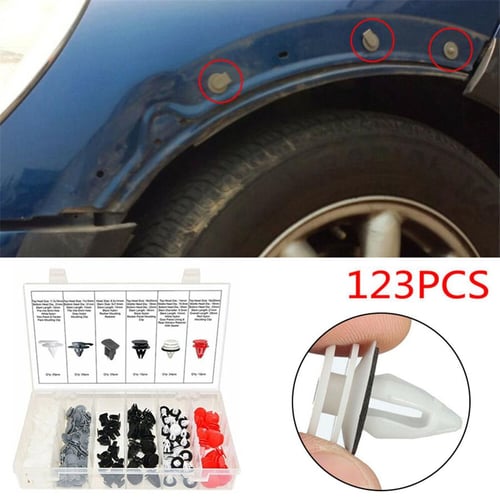 123x Wheel Arch Trim Bumper Side Door Clips For BMW Mini Cooper