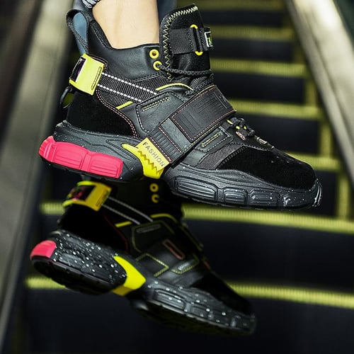 Mens velcro clearance basketball shoes