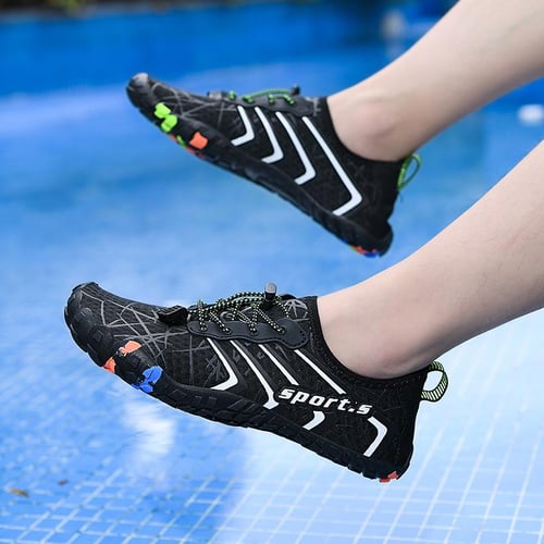 Unisex Beach Water Shoes Quick Drying Swimming Aqua Shoes Seaside Slippers Surf Upstream Light Sports Water Shoes Sneakers buy Unisex Beach Water