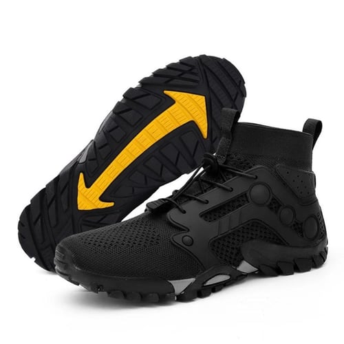 High top store swim shoes