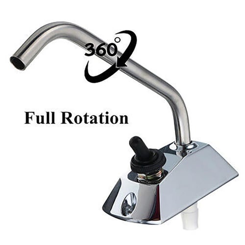 12V Galley Electric Water Pump Tap Faucet Water Tap w/ Switch For
