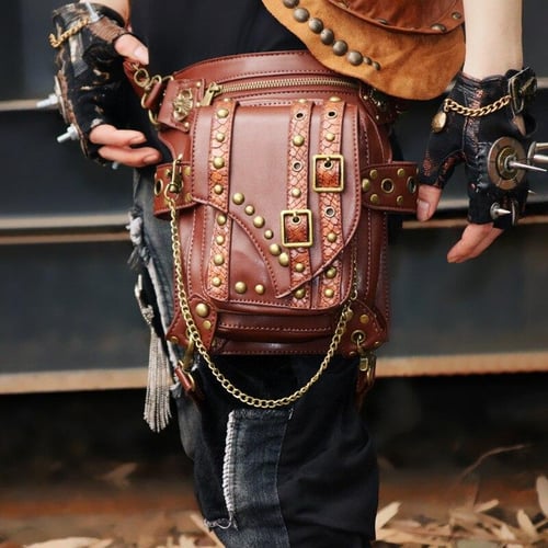Biker sales shoulder bag