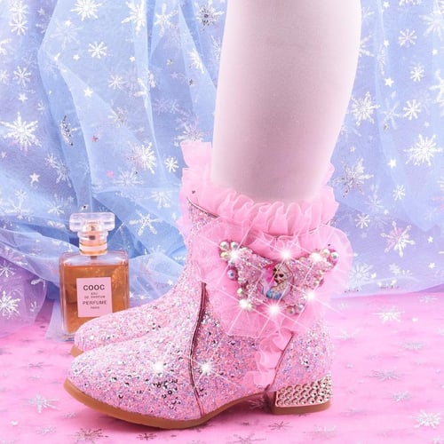 Girls Boots Autumn and Winter Cotton Boots Korean Princess Boots