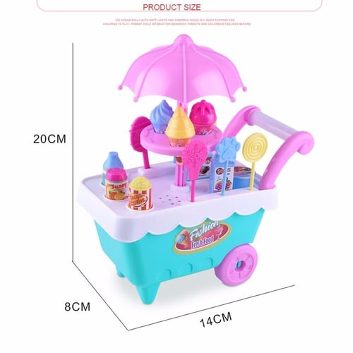 Toy food cart discount
