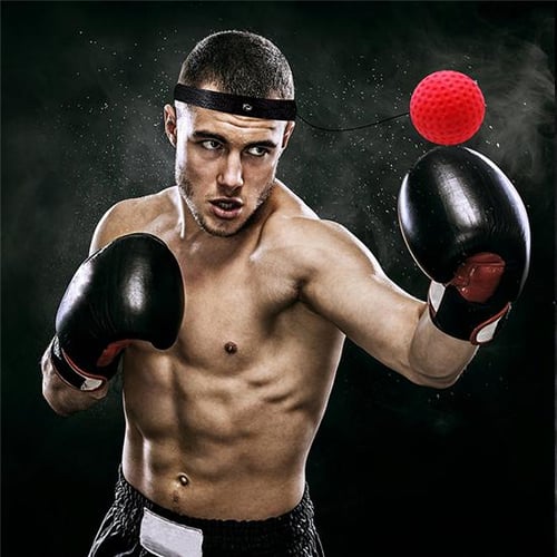 Training Boxing Reaction Ball Head mounted Decompression Fighting