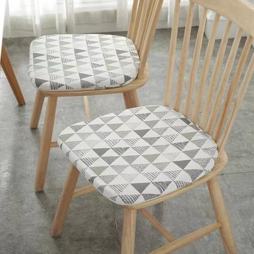 Non Slip Breathable Dining Cushion Machine Washable Living Room