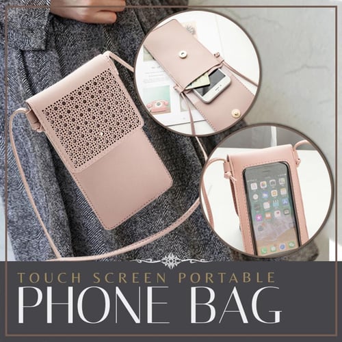 Touchable mobile online phone bag
