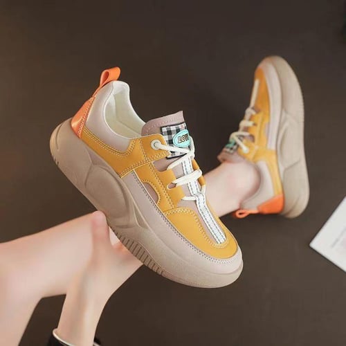 Spring Style New Round Head Soft Sole Leather Leisure College