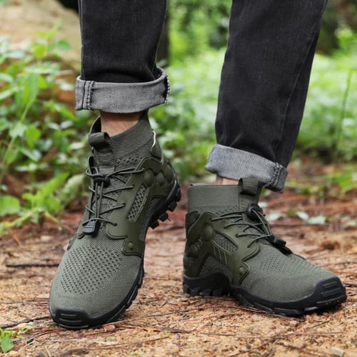 Mens slip new arrivals on hiking shoes
