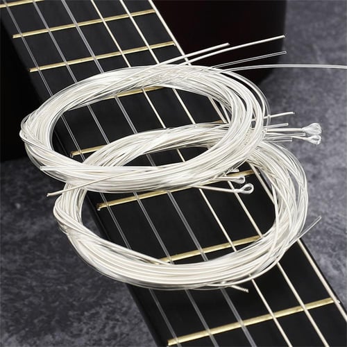 Guitar with deals plastic strings