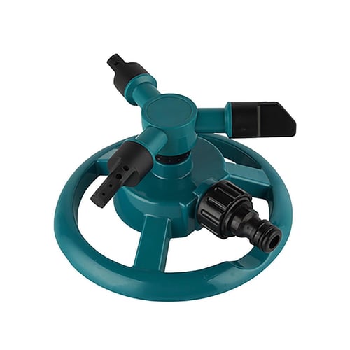 (SU)Garden Sprinkler 360 Automatic Rotating Portable La-wn Sprinkler 3 ...