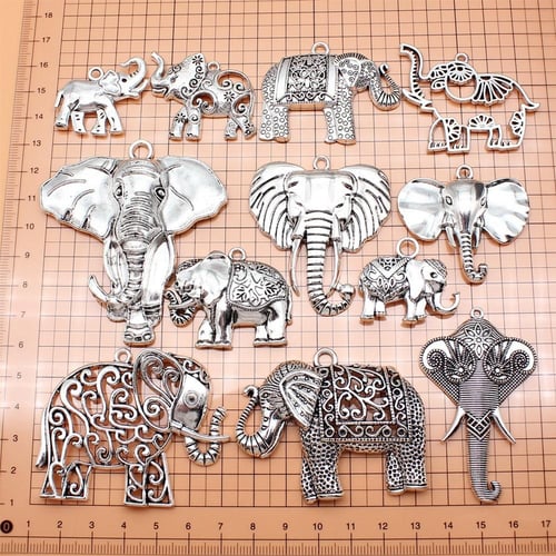 Elephant charms bulk sale