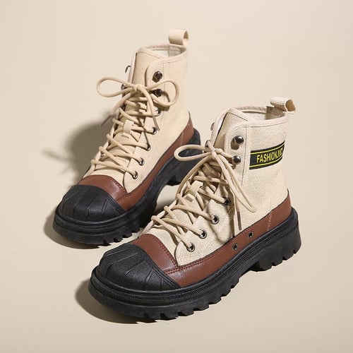 Canvas motorcycle boots shop