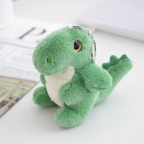 Plush shop dinosaur keyring