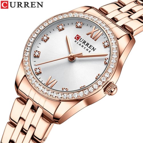 CURREN New Top Women s Watch Fashion Diamond Watches Small Light