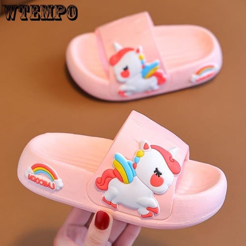 Unicorn girls sandals top