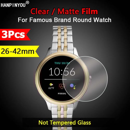 Universal round watch screen discount protector
