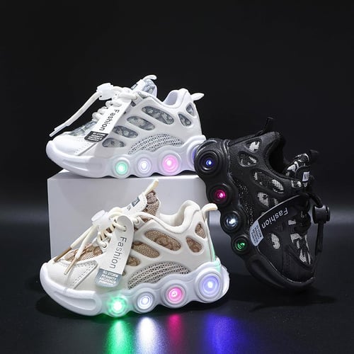 Boys shoes cheap with lights