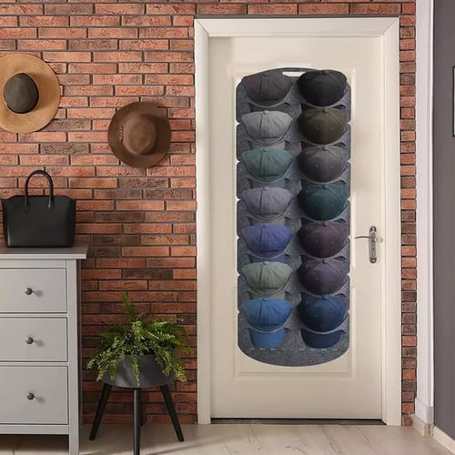 Cap organizer shop closet