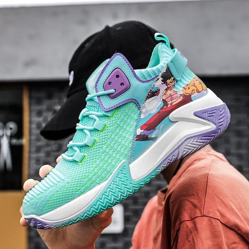 One piece basketball top shoes