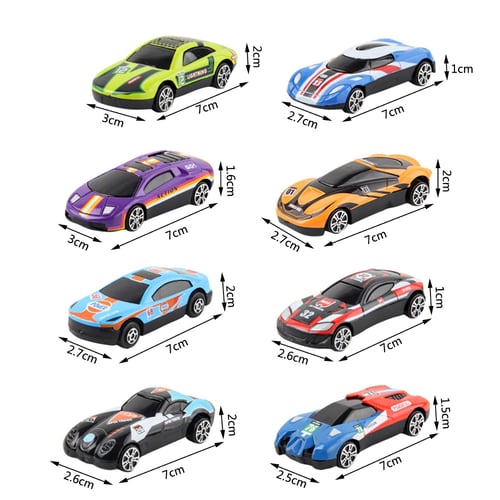 Sagit Mini Pull Back Car Real Metal Classic Gift Pack 8