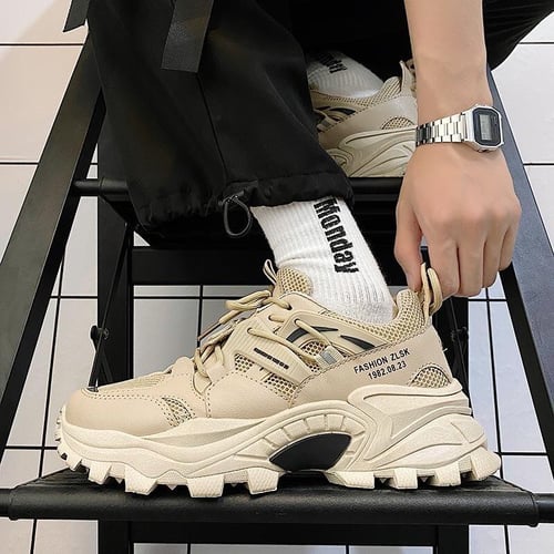 Casual shoes discount with thick soles