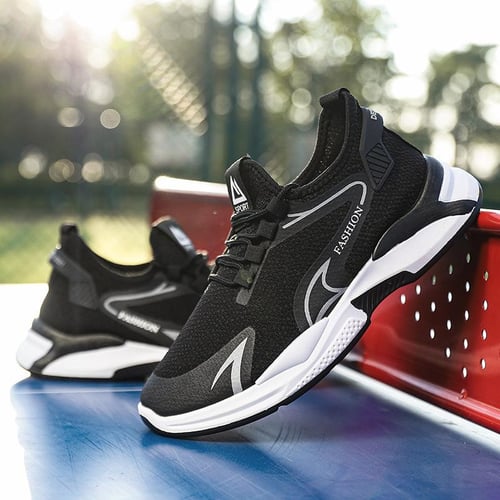 Wearing running shoes casually on sale