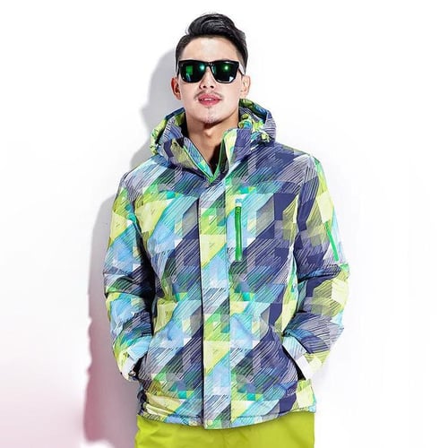 Men s Winter Ski Jackets Outdoor Warm Windproof Waterproof
